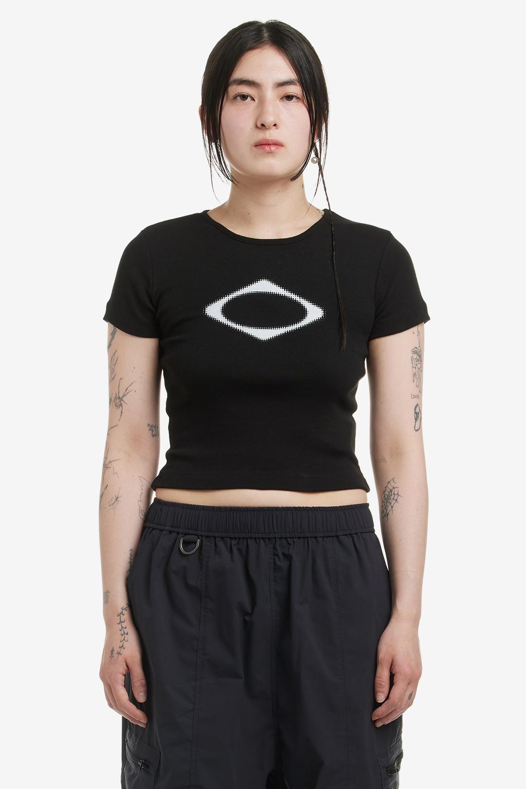 RHOMBUS BLUR T-SHIRTS MINI - S