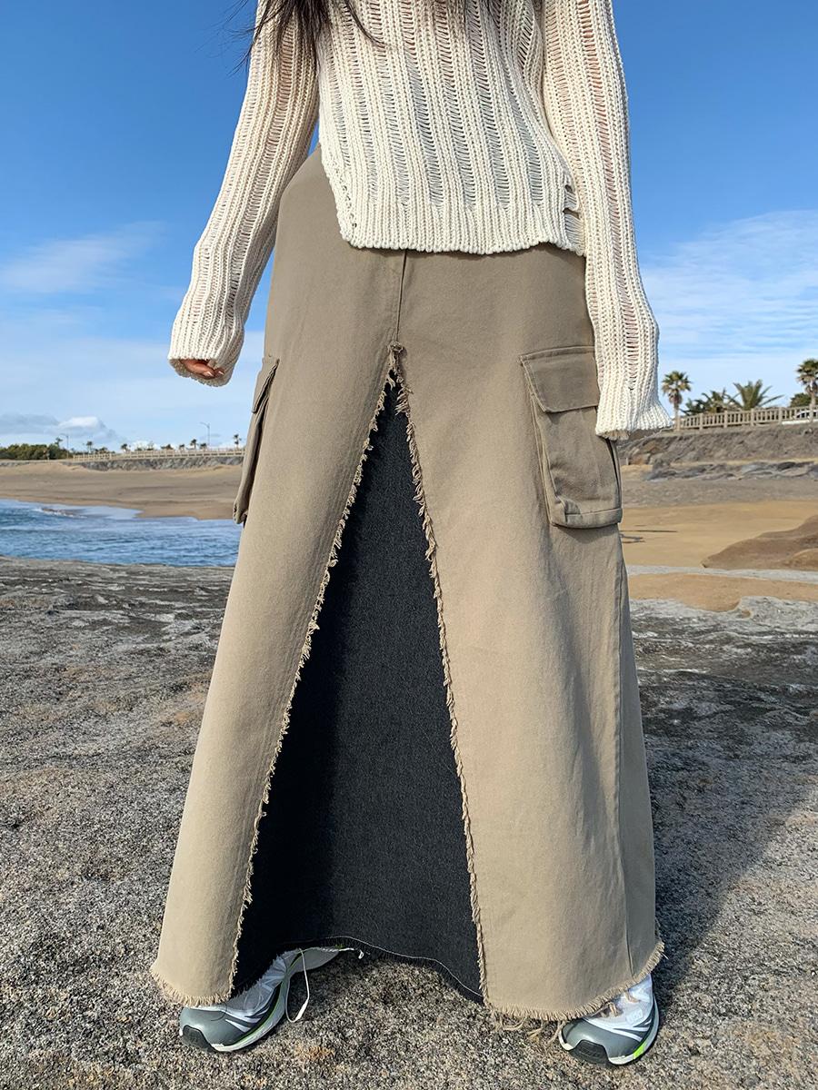 +BEST+ Play long skirt (2color)