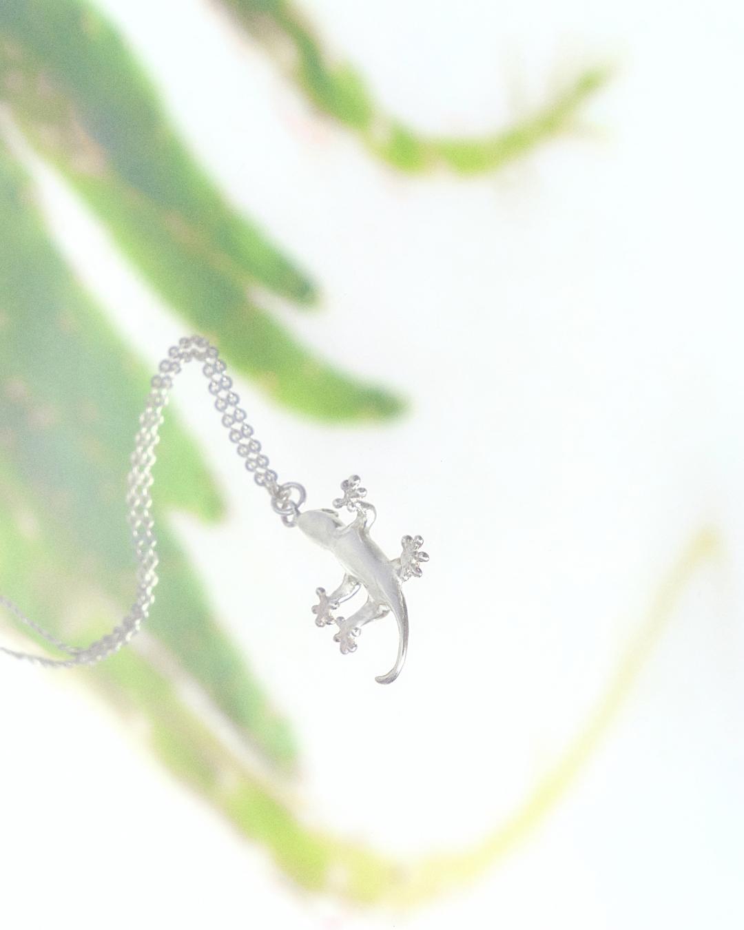 Lizard necklace