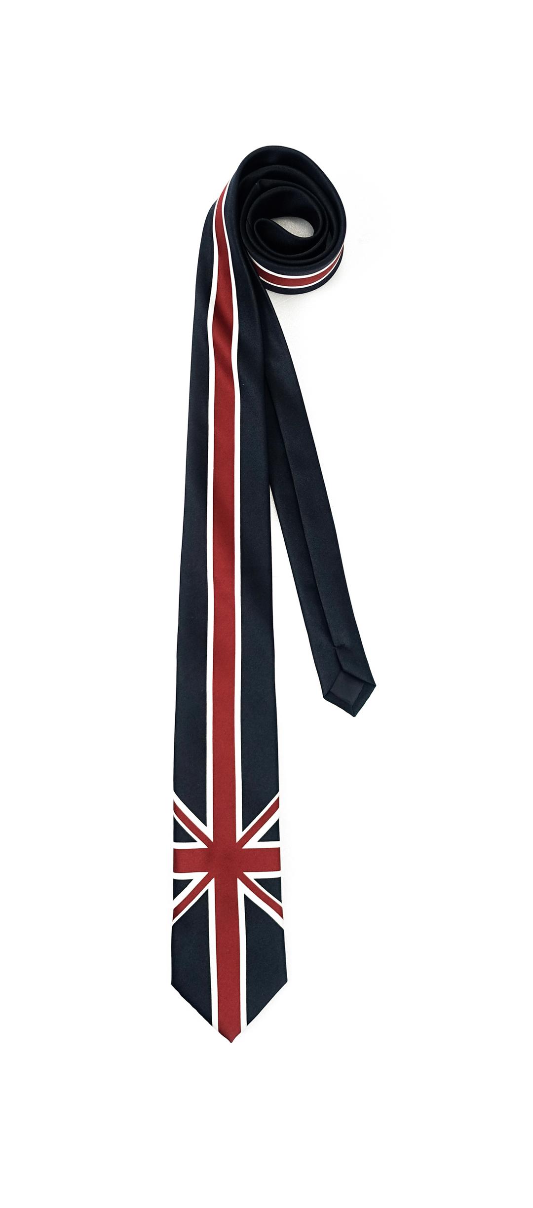 Union Jack necktie