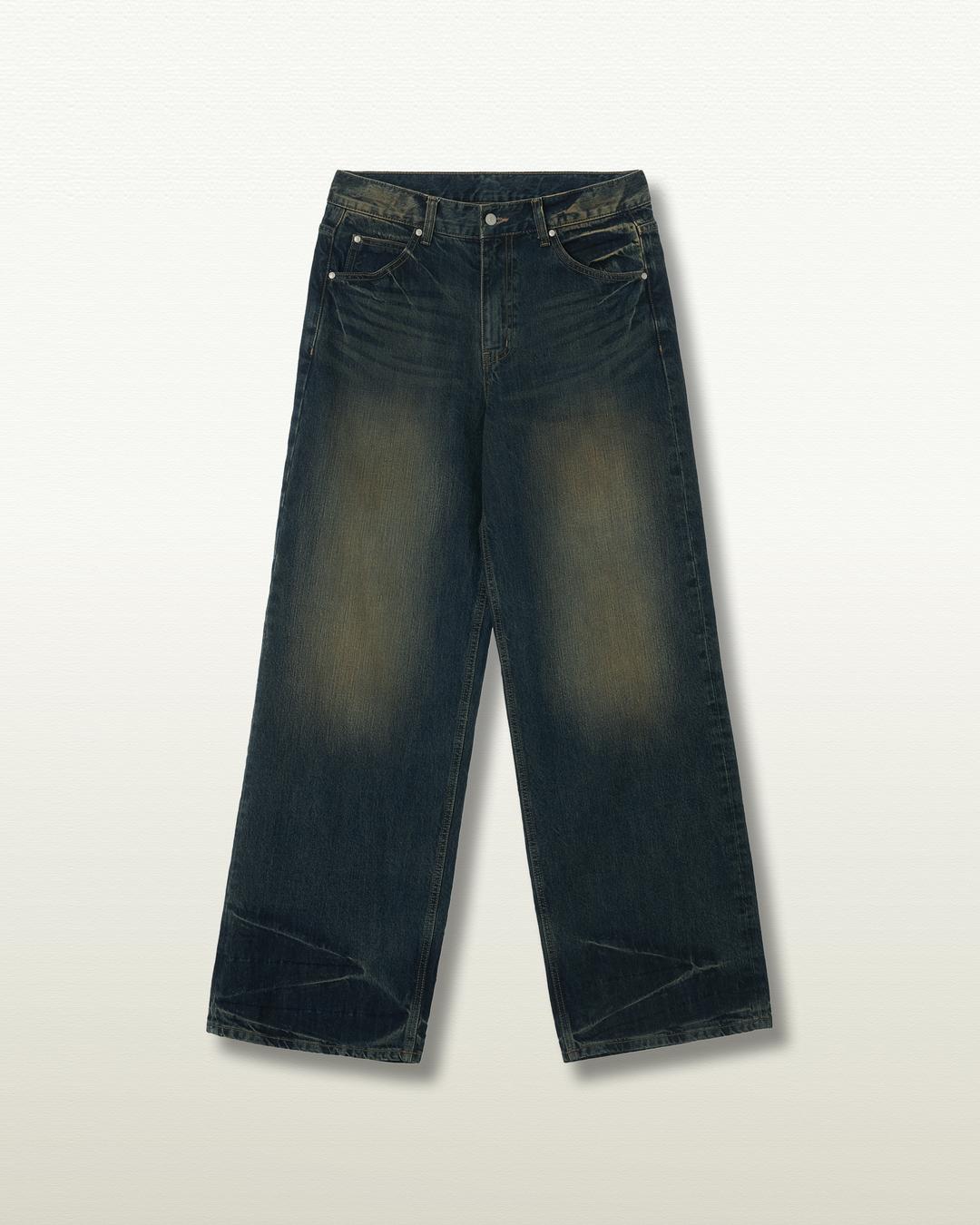 맥스와이드 데님 DIRT BLUE