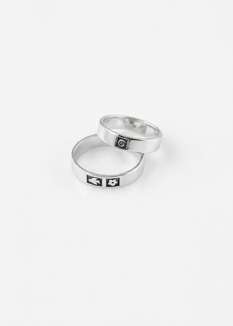 symbol stamp Ring