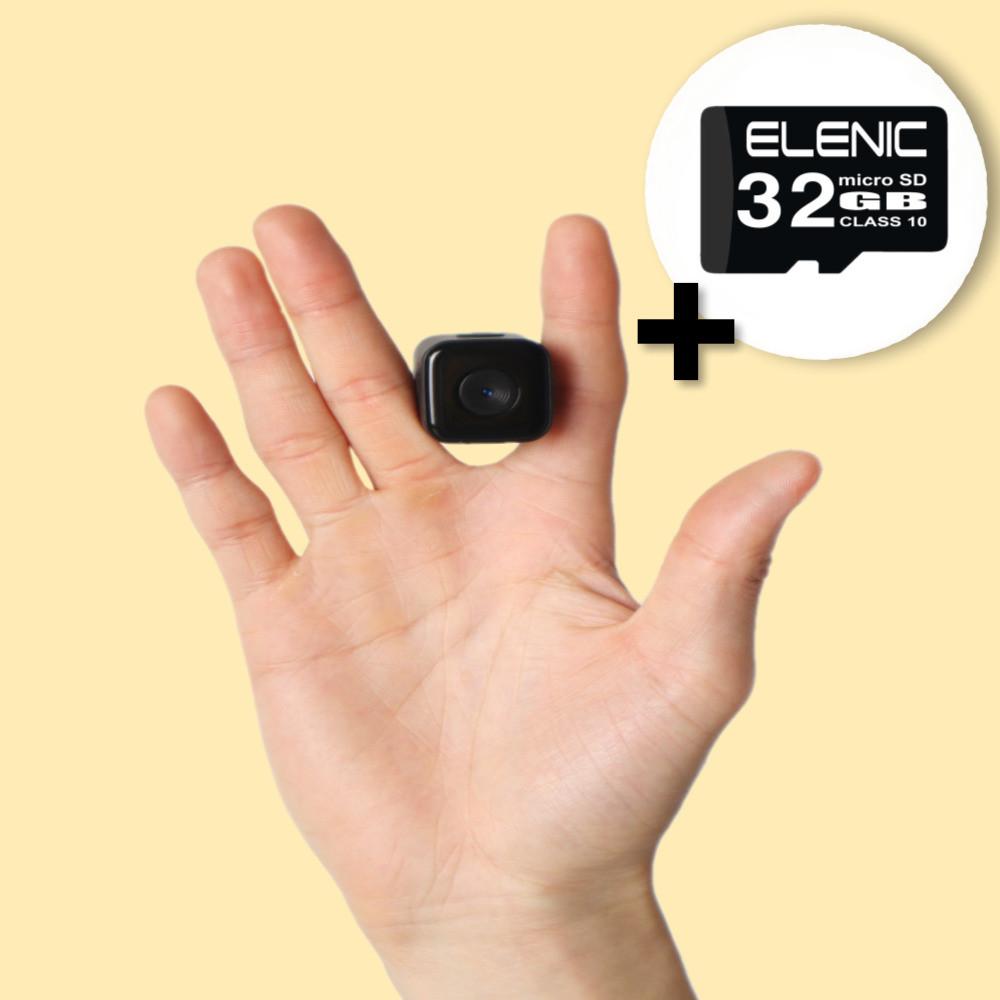 일레닉 초소형 카메라 가정용 소형 무선 CCTV 적외선 홈캠 펫캠 - 위시버킷