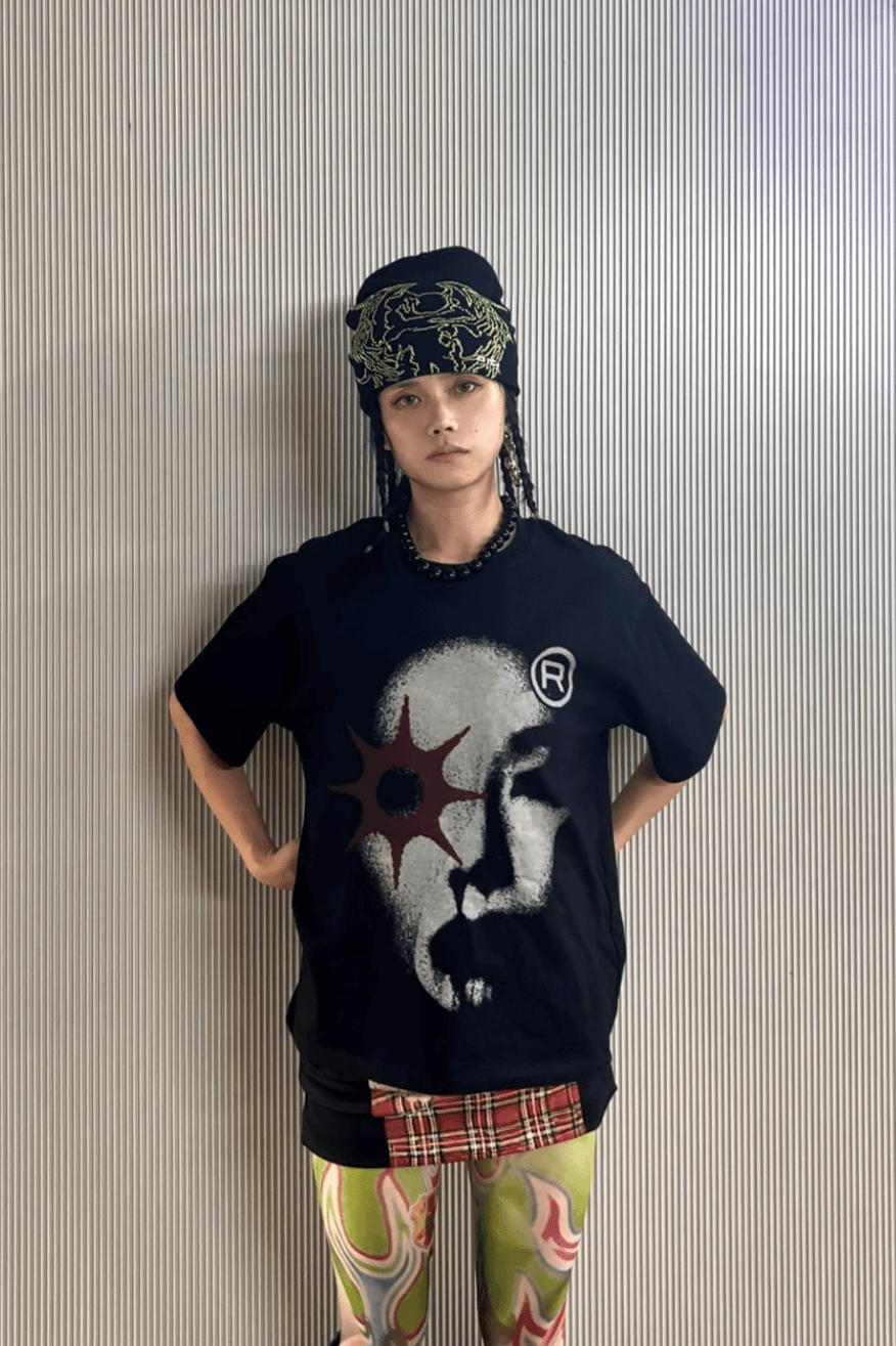 face printing t-shirt