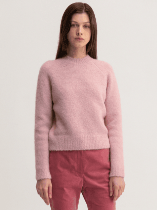 alpaca blend raglan sweety knit (pink)