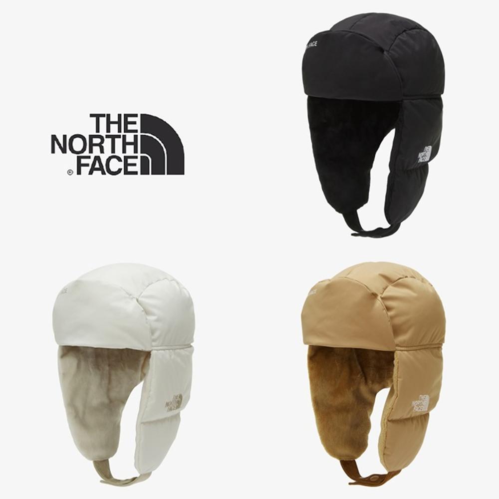 노스페이스 패딩모자 겨울 방한 등산 캠핑 귀달이 온-볼 이어머프 캡 NE3CN55