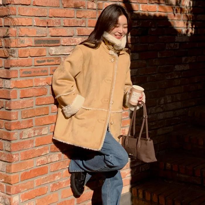 Suede Searing Half Mustang Yellow AT5JUF050LY