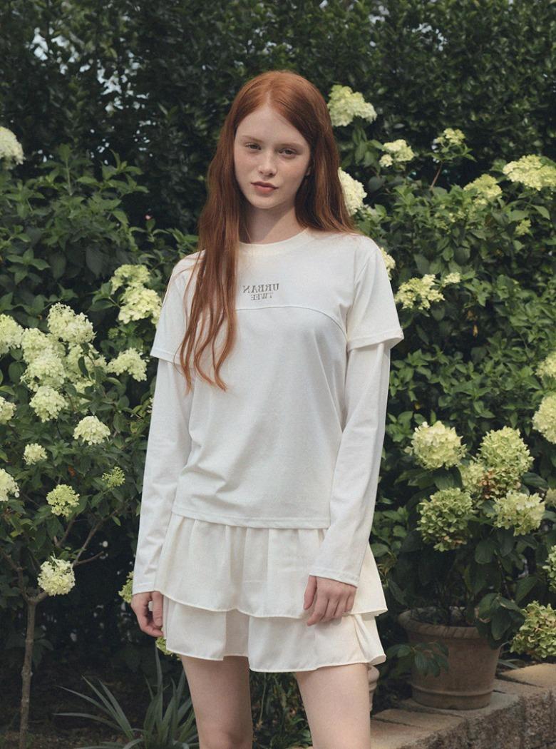 트위 [지안' pick] 데이지 캉캉 미니 스커트