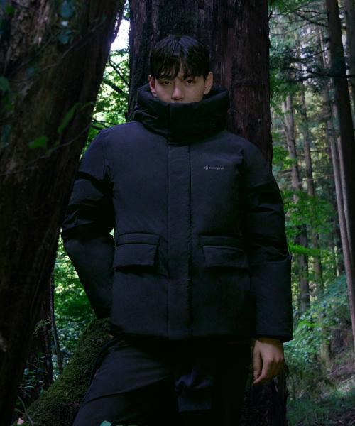 시티캠퍼 후드 헤비 다운 자켓 (S25WMGDJ10) Black