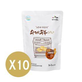 국산 콩 수제 두부과자 110g X 10봉지