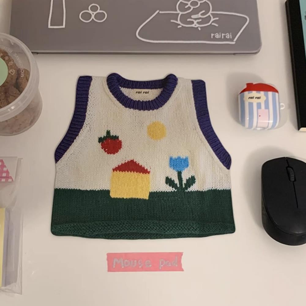PPINTY 핀티 니트 마우스 패드 knit mouse pad 감성 데스크테리어 소품