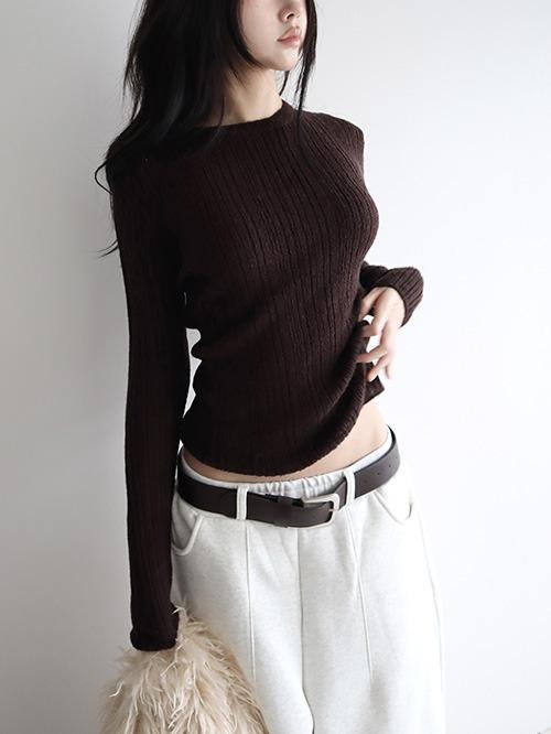brownie knit, 2color