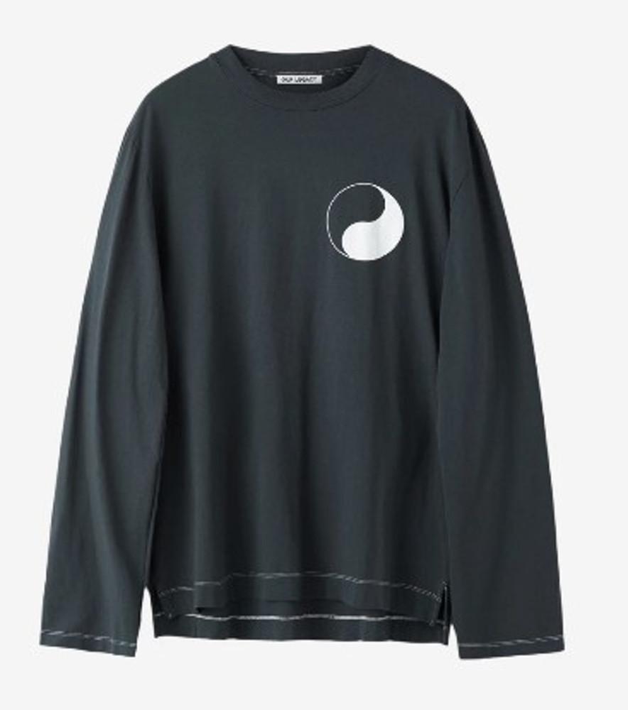 [아워레가시 티셔츠] 아워레가시 워크샵 박스 롱슬리브 티셔츠 블랙 WS4196BLBY / 사이즈 50 