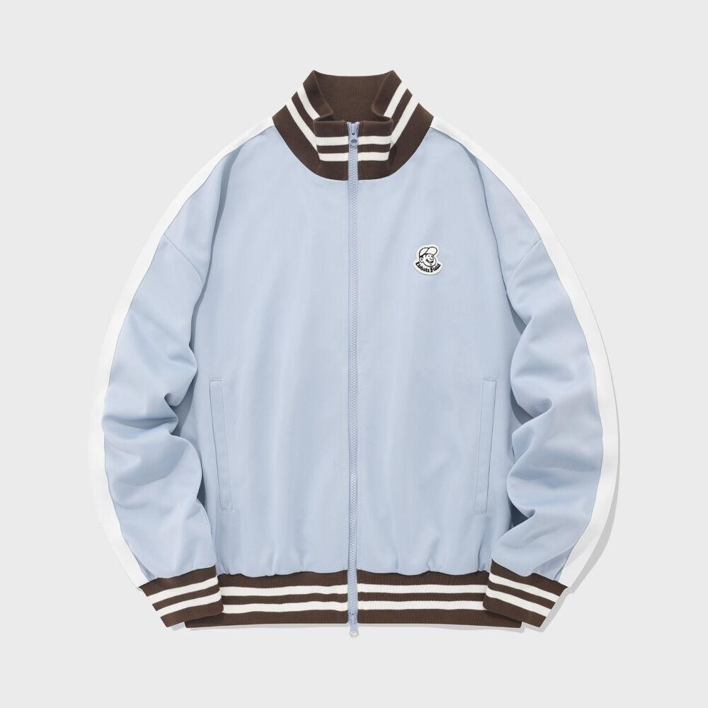 베츠 저지 트랙탑 집업 스카이블루