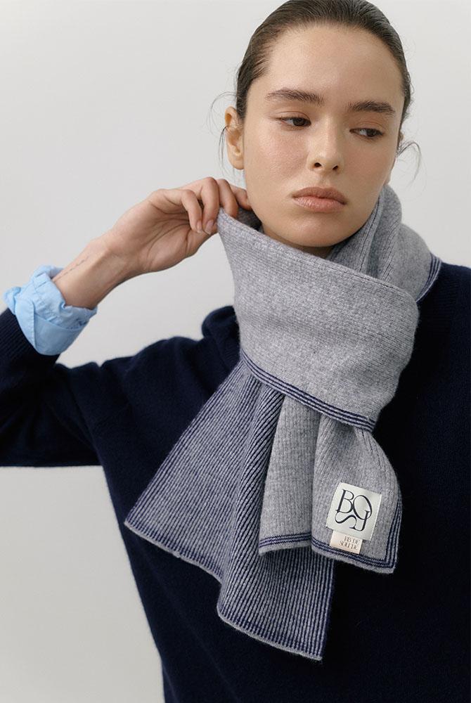 dual muffler - grey