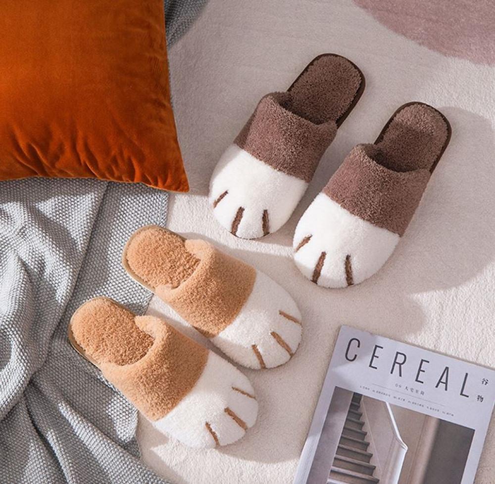 고양이슬리퍼 층간소음 고양이발 냥냥펀치 미노이실내화