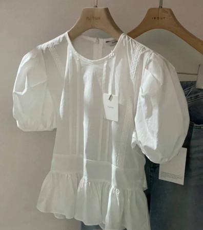 이런 상품 어때요? 당일출고 플러터 프레시 블라우스 1col 리본블라우스