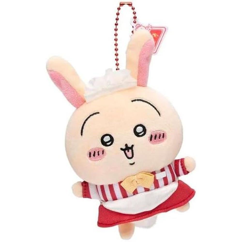 먼작귀 치이카와 레스토랑 홀 마스코트 봉제 토끼 봉제인형 산리오 해달 애착인형 키홀더