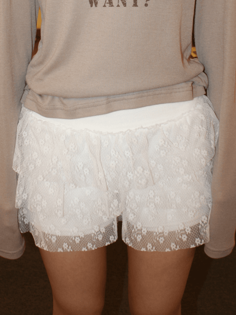 아브 Lace Prill bambi pants