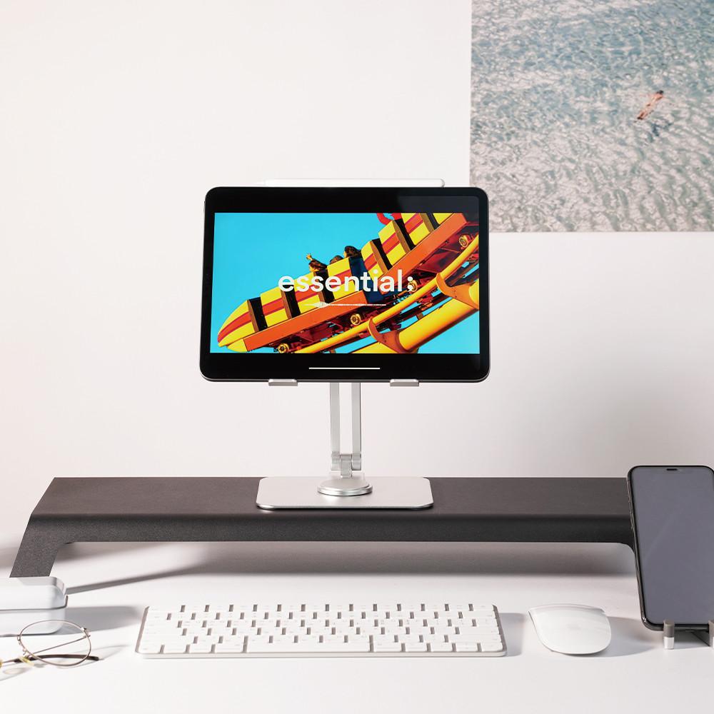 360도 턴 태블릿 거치대 스탠드 각도 높이 회전 조절