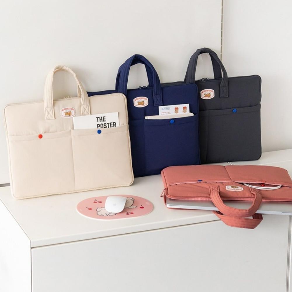 로마네 노트북파우치 손잡이 가방 케이스 맥북 15인치