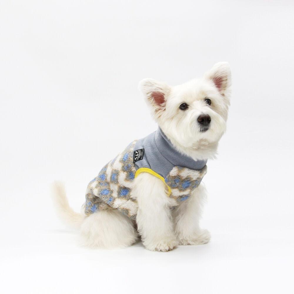 DIAMOND PATTERN VEST-GREY(베스트)