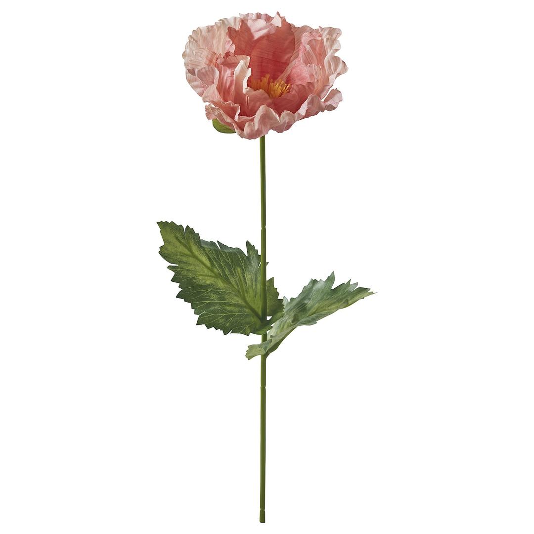 SMYCKA 스뮈카 조화 - 실내외겸용/양귀비 오렌지 55 cm