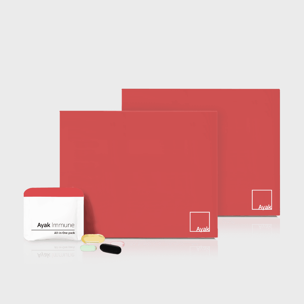 약사가 만든 올인원 면역력 영양제 아약 이뮨 멀티팩 2박스