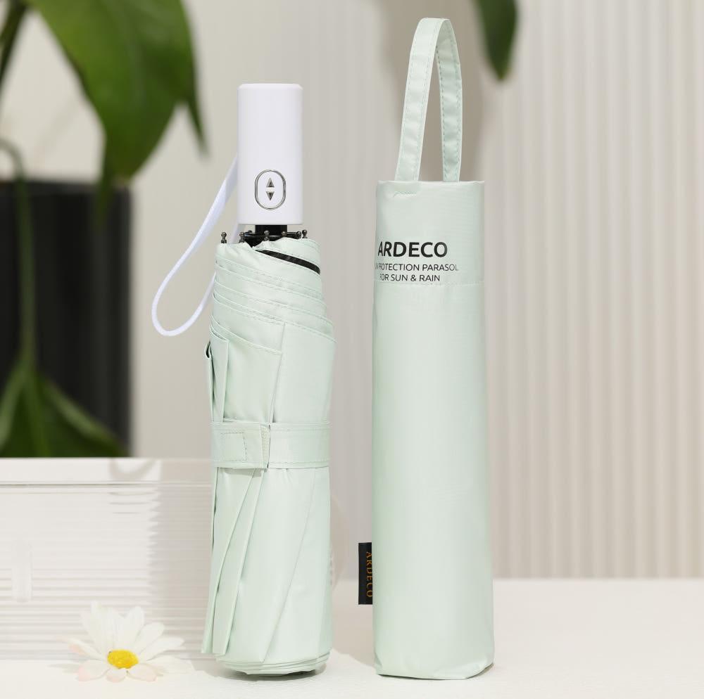 ARDECO 3단 베이직 자동우산 예쁜 신기한 암막적용 자외선차단 양산겸용 우양산 