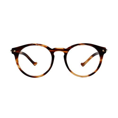 [ALO:CTZEN] CI7601A C3 러셀 모던 레오파드 라운드 안경