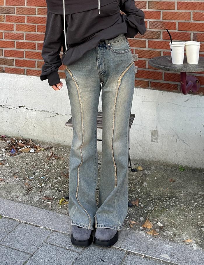 vintage washing line bootscut pt