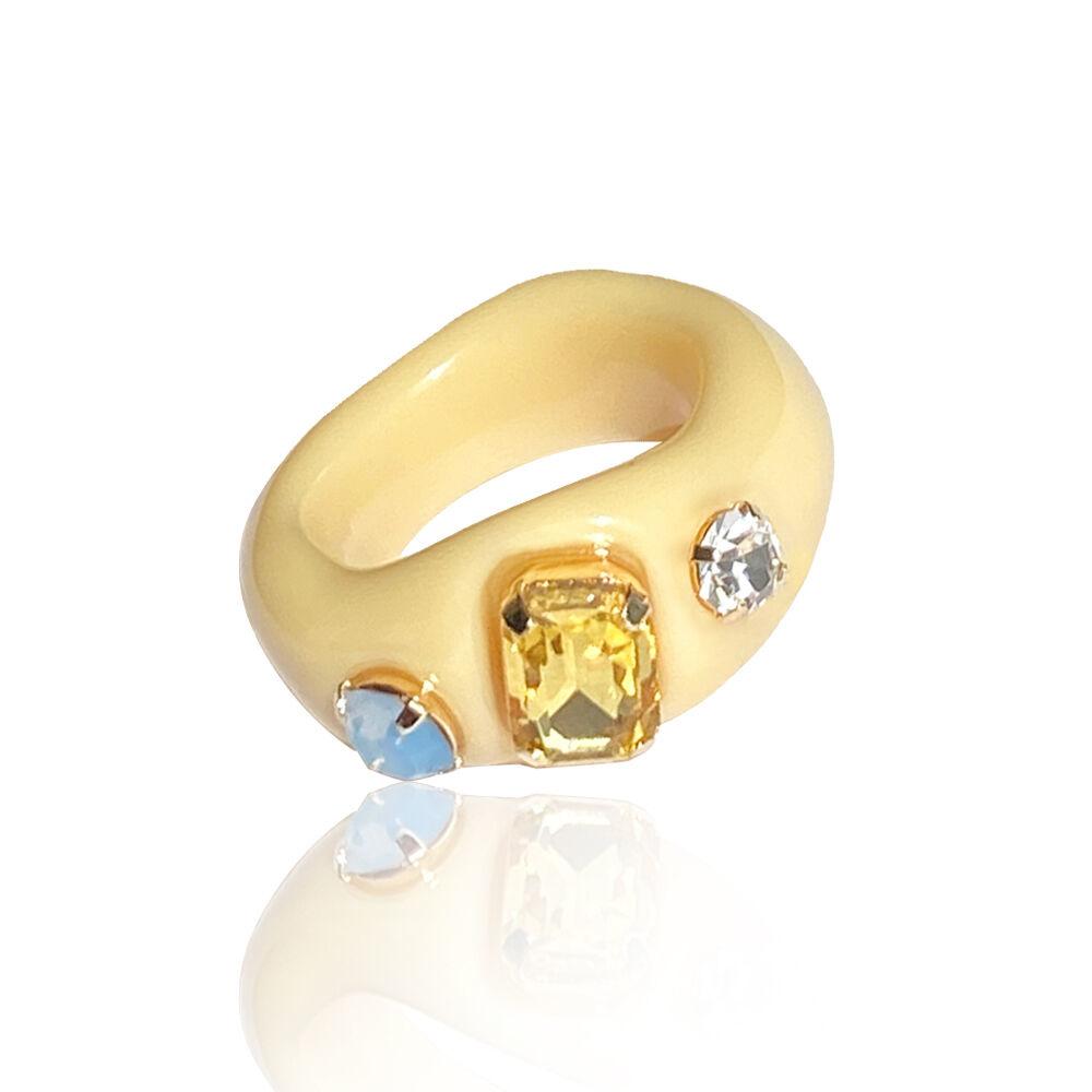 Pope ring, BONNIE BLUE; 포프 링 보니 블루