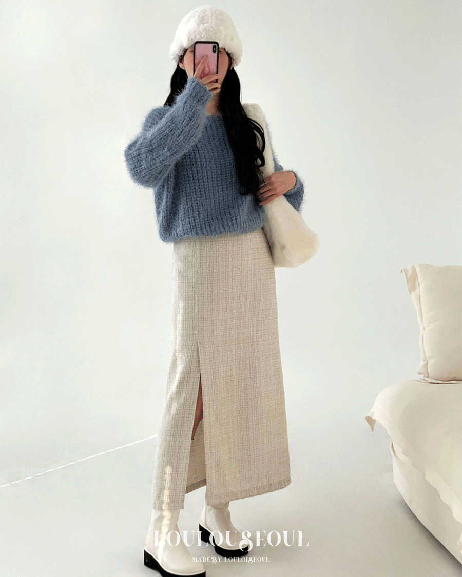 [MADE] Bonny Tweed Skirt_보니 트위드 스커트