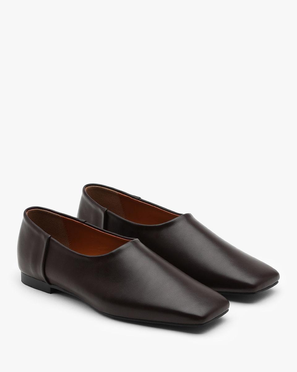 NOUV Square Flats_Brown