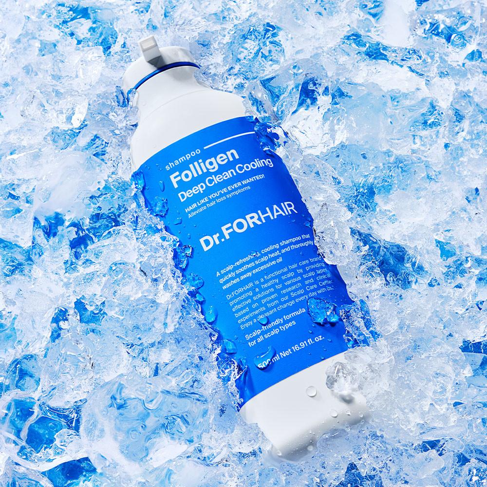 닥터포헤어 폴리젠 딥 클린 쿨링 샴푸 500ml