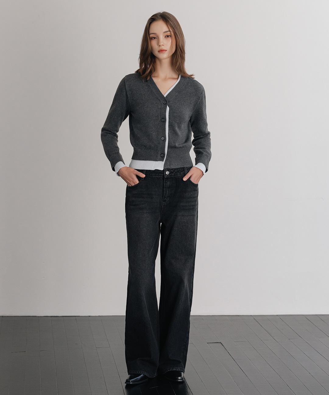 미쏘 [앨펑,뉴뉴PICK/누적18만/기모추가🔥/출근룩❄]핏업데님 와이드핏 Basic/Long_MIWTJF950J/MIWTJF960J