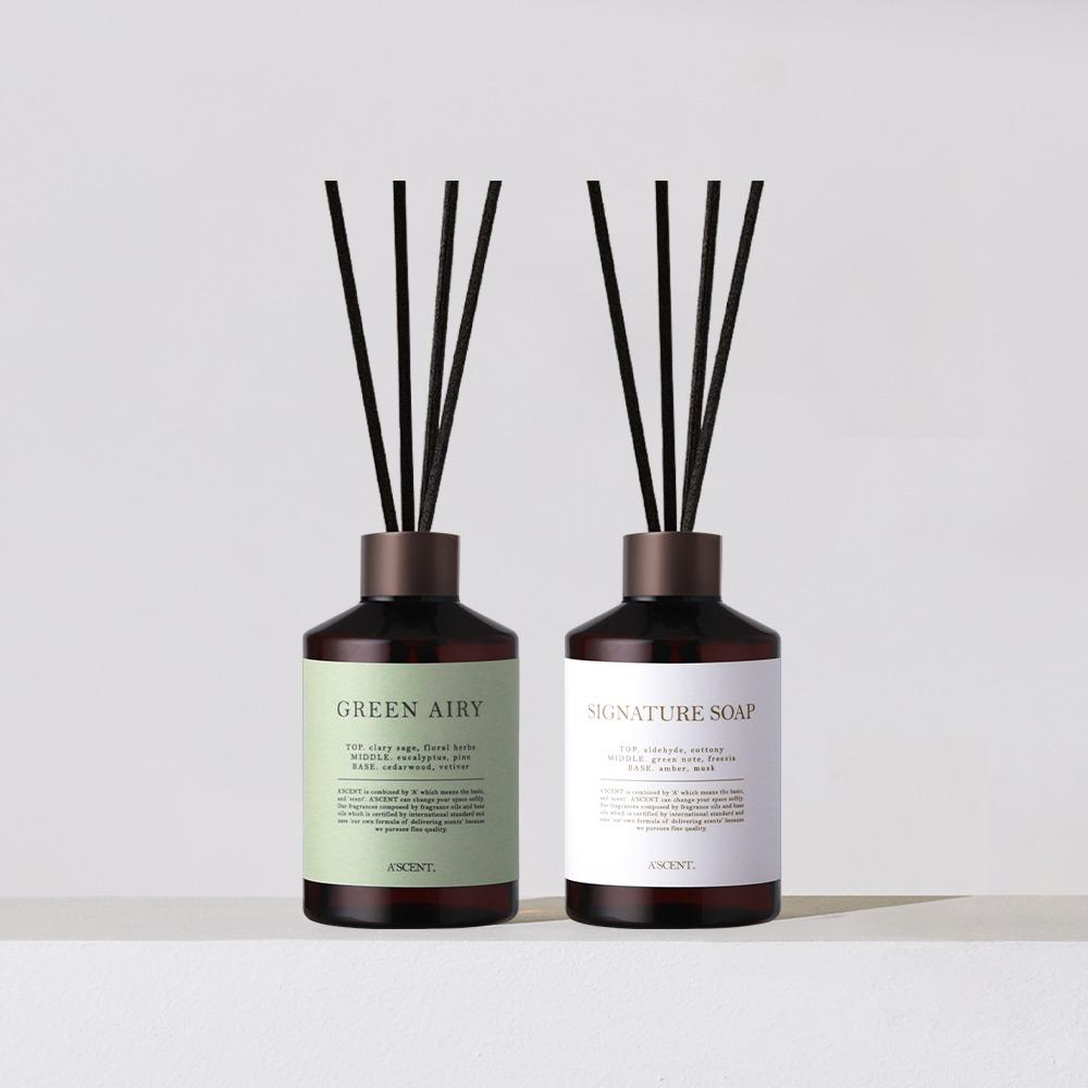 1+1 에이센트 실속형 디퓨저 200ml X 2개입