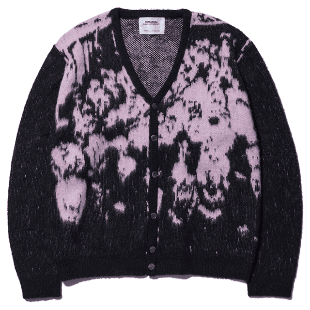[노매뉴얼] PPS HAIRY CARDIGAN - PINK