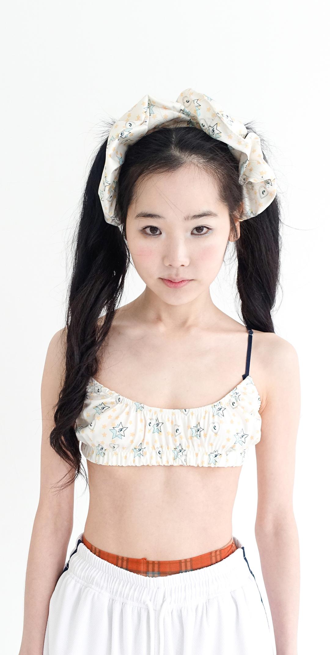 2차★[F.E.E.S] popping heart&star bralette