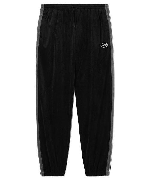 VELOUR TRACK PANT BLACK(MG2CFMPA11A)