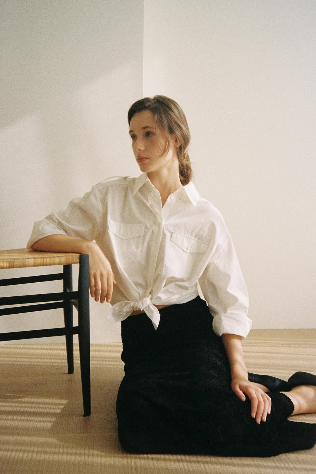 Lou Cotton Shirt (offwhite)