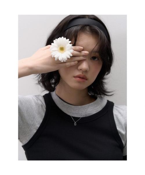 3 IN 1 레이어드 티셔츠  그레이