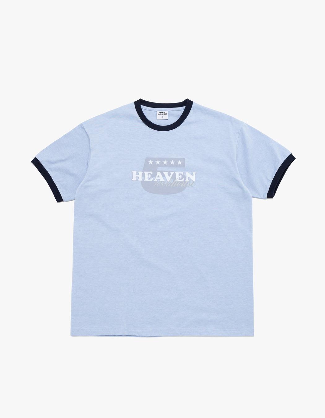 Heaven 5 Ringer Tee - Blue