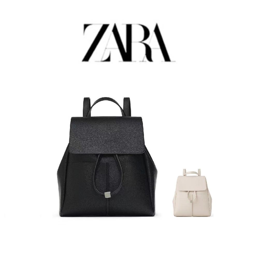 자라 가방 여성 베이직 백팩 블랙 화이트 2종