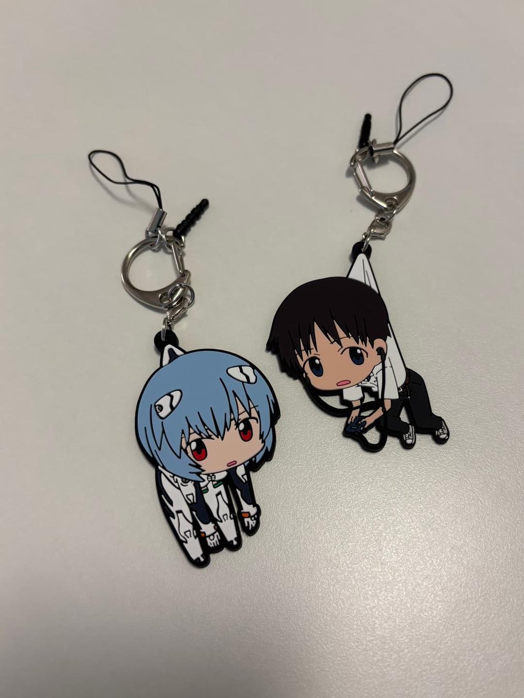 EVANGELION 에반게리온 츠마마레 스트랩 키링 키홀더 | 후루츠패밀리