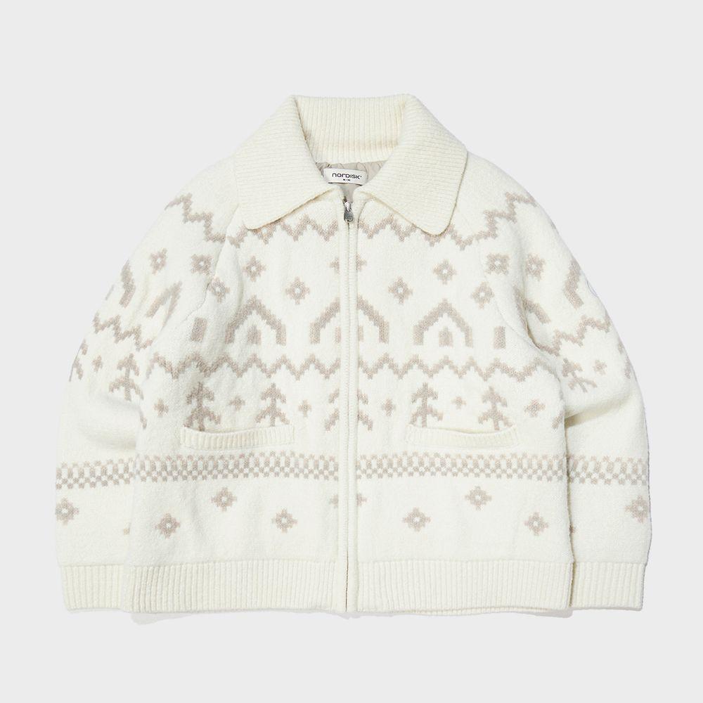 여성 화이트크리스마스 코위찬 스웨터_Off White_OWW24K04W3