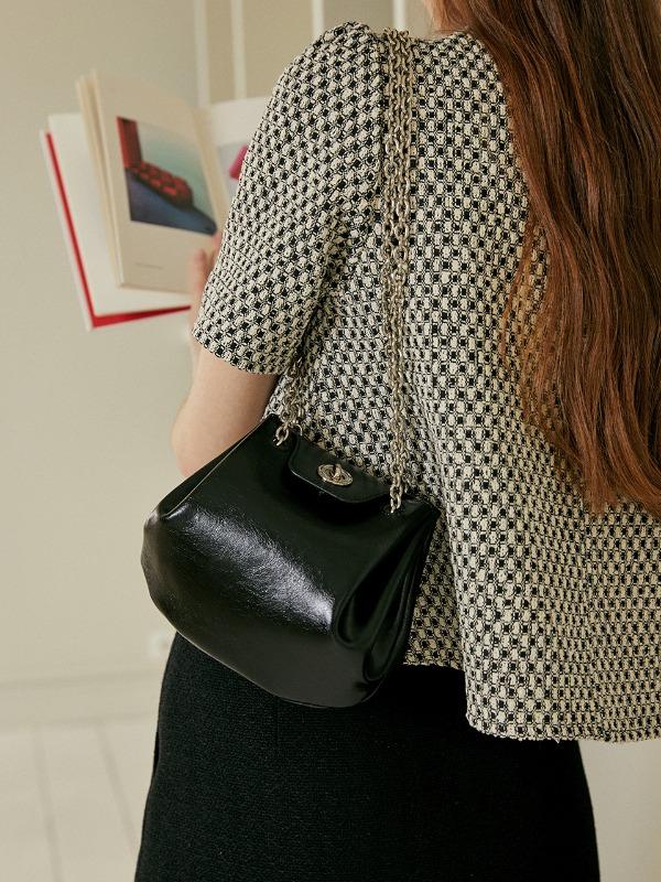 [ndearose] [3월 9일 예약발송] Mini Magot bag_Crack Black