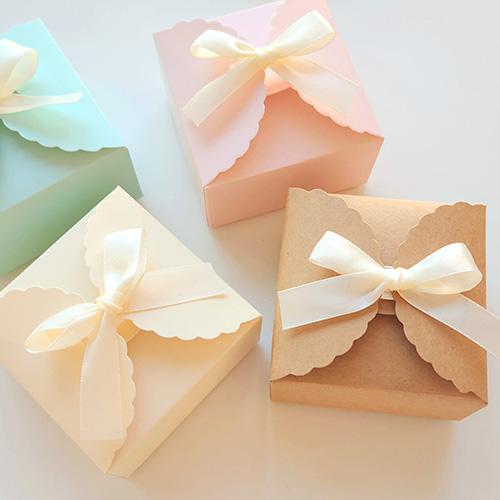 레이스 리본 상자 (3세트)