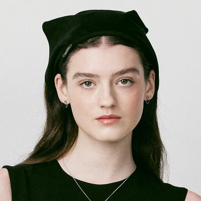 Suede Hair Kerchief_VH249OHB010M