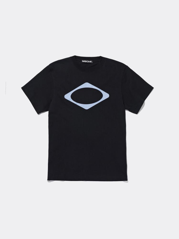 미스치프 RHOMBUS BASIC T-SHIRTS-BLACK
